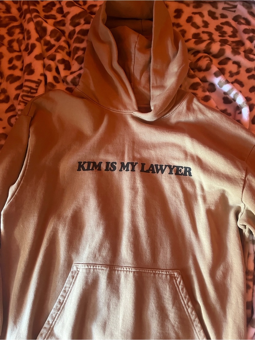 TALENTLESS Tan Pullover Hoodie